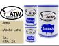 Preview: Jeep, Mocha Latte, TA / KTA / 231: 500ml Lackdose + 500ml Klarlack + 250ml Härter - Set, von ATW Autoteile West.